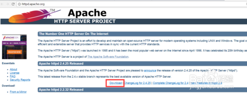 apache2.4.25配置和php7.1.4配置